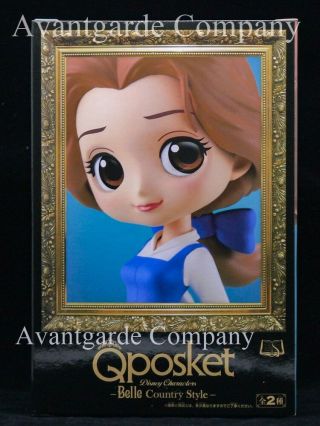 BANPRESTO Q POSKET BELLE COUNTRY STYLE COLOR A BEAUTY AND THE BEAST 100 REAL 3