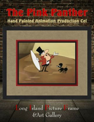 Pink Panther Inspector Clouseau Hand Painted Animation Production Cel