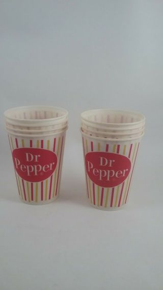 Set Of 20 Vintage Dr.  Pepper Wax Cups In