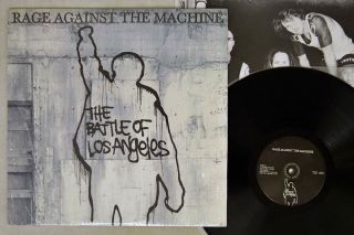 Rage Against The Machine Battle Of Los Angeles Epic Al 69630 Us Shrink Vinyl Lp