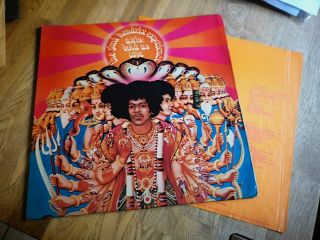 Jimi Hendrix Lp Axis Bold As Love Uk Track 1st Press And Insert