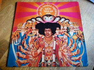 Jimi hendrix LP Axis bold as love UK track 1st press and insert 2