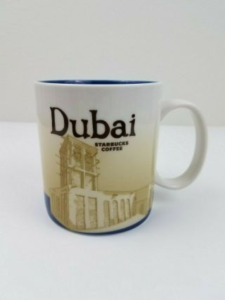 Starbucks Dubai Global Icon City Collector Series 16 Oz Mug 2010