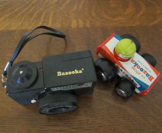 Topps Bazooka Bubble Gum Toy Diecast Car & Camera Mail In Prize Joe Comics Rare