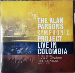 The Alan Parsons Symphonic Project - Live In Colombia 3lp Opened Never Played
