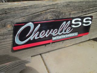 Chevrolet Chevy Chevelle Ss Embossed Metal Signs Man Cave Shop Garage Cool