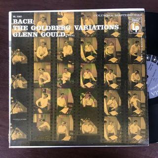 Glenn Gould Goldberg Variations Columbia Ml 5060 Mono 6 - Eye Strong Ex