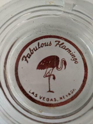 The Fabulous Flamingo Hotel At Las Vegas Nevada Nv Casino Ashtray 4”