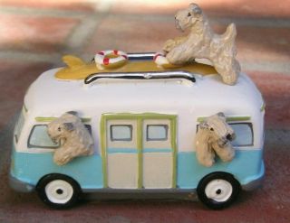 Soft Coated Wheaten Terrier Beach Bus