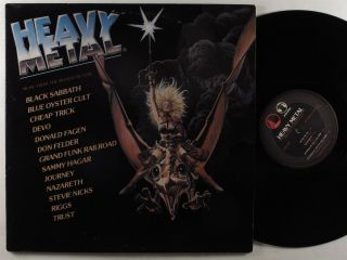 Heavy Metal Ost Various Artists Asylum 2xlp Vg,  /vg,  Gatefold