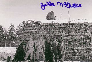 Jake Mcniece Filthy 13 The Dirty Dozen Wwii Autographed Signed Photo 12 Dec