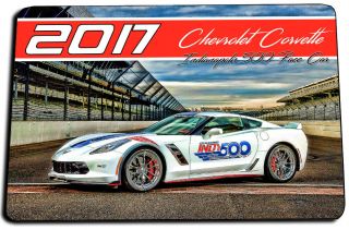 2017 Chevrolet Corvette Indy 500 Pace Car Indoor Door Mat
