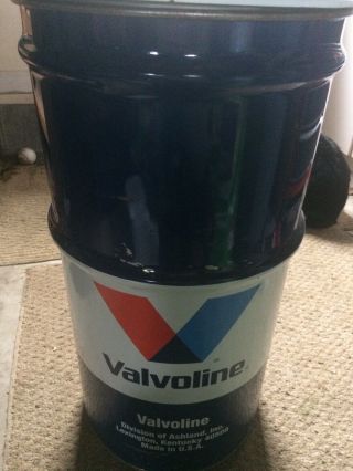 Valvoline 16 Gallon Barrel With Lid