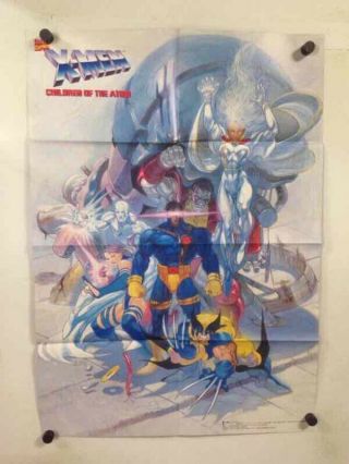 【veryrare】x - Men Marvel One Sheet B2 Size Poster Fro:japan