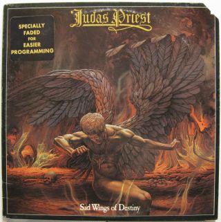 Judas Priest Sad Wings Of Destiny 1976 Us Promo Lp Halford Tipton Downing Metal