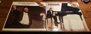 2 " In Concert " (classical Opera 1987) Luciano Pavarotti: 12 " & Emanuel Ax