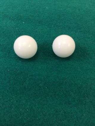 (two) 5/8 Inch Casino Grade Roulette Ball (pill) - Item 20 - 1058x2