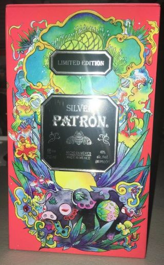 Silver Patron Limited edition PIG tin,  Bottle Holder For Tequila 5