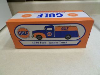 Gulf Gas Die Cast 1940 Ford Tanker Truck Rc2 21260p
