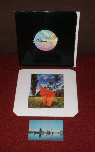 Pink Floyd Wish You Were Here Lp 1975 Harvest 1st Press Factory Seal