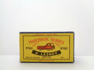 Orig.  C - Box For 1958 Moko Lesney Matchbox No.  60 