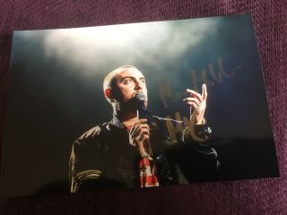 Mac Miller Hand Signed Autograph Photo Card Rapper