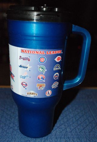 VTG 1997 Aladdin Cleveland Indians All Star Game Insulated Hot/Cold 32oz Mug/Cup 4