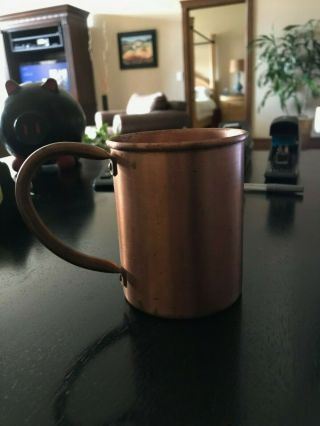 Tito ' s Vodka Moscow Mule Copper Mug 2