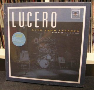 Lucero " Live From Atlanta " 4x Lp Box Set Chuck Ragan Against Me Frank Turner