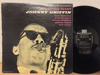 Johnny Griffin Little Giant Vg,  Riverside Stereo Dg