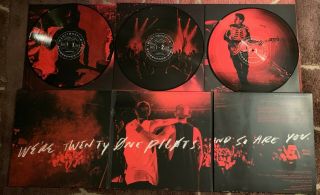 Twenty One Pilots Blurryface Live Picture Disc 3lp Vinyl