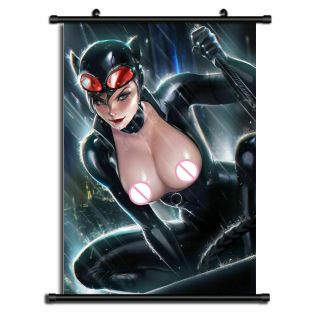 Anime Batman Catwoman Hd Sexy Girls Home Decor Poster Wall Scroll 60 90cm