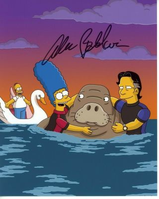 The Simpsons Alec Baldwin Signed 8x10 Photo
