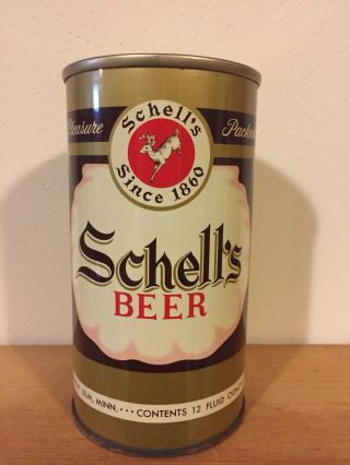 Schell’s Beer,  Pull Tab Beer Can,  August Shell Brewing Co.  Ulm,  MN 2