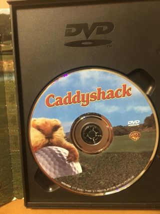 Rodney Dangerfield,  Chevy Chase,  Kenny Loggins Signed DVD “Caddyshack” 2