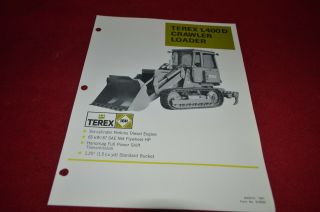 Terex L400d Crawler Loader Tractor Dealers Brochure Dcpa2