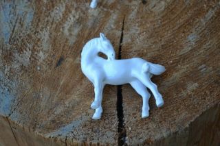 Horse figurines - Porcelain miniature horses - Set of 8 6