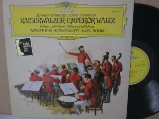 Dg 2530 316 Stereo Ger - Johann & Josef Strauss Emperor - Waltz Vpo Bohm Ex,  Lp