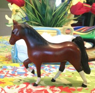 Vintage Wood Caved Horse - Tennessee Walking Horse - Grand Wood Co. 2