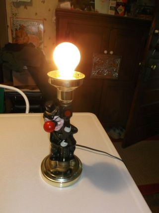 Vintage Bar Lamp Light Charlie Chaplin Drunk Lamp Post 3