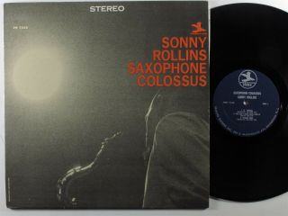 Sonny Rollins Saxophone Colossus Prestige Lp Vg,  /nm
