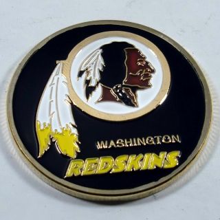 Nfl Washington Redskins Poker Chip Card Guard Challenge Coin Golf Marker