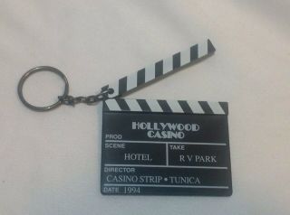 Vintage Rare 1994 Hollywood Casino Tunica Mississippi Keychain One Of A Kind