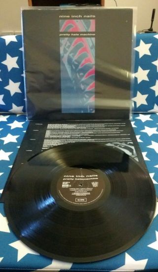 Nine Inch Nails Pretty Hate Machine 1989 Uk Vinyl Lp Ilps9973