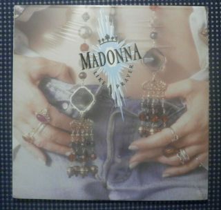 Rare Still Madonna Like A Prayer Orig1989 12 " Vinyl Record Lp 1st.  U.  S.  Club