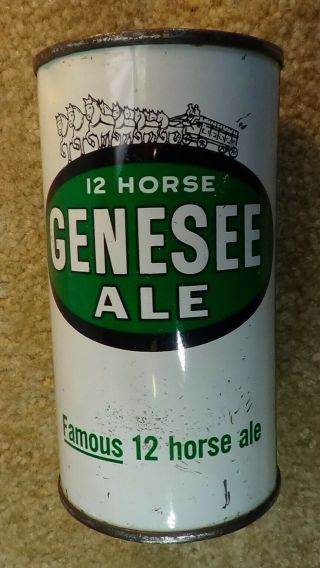 OLD Genesee 12 Horse Ale FT Beer can 3
