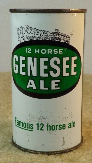 OLD Genesee 12 Horse Ale FT Beer can 6