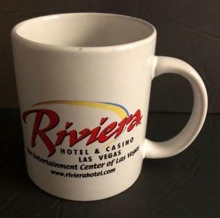 Riviera Casino Hotel Las Vegas Nevada 3.  5 " Coffee Mug
