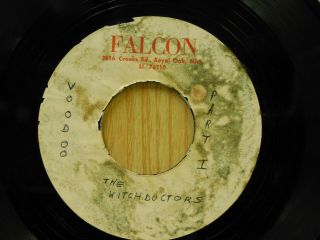 The Witch Doctors 45 Voo Doo Part I Bw Part Ii Acetate Detroit Crude R&r Inst.