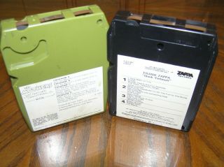 ZAPPA / MOTHERS 8 TRACK TAPE SET OF 2 2